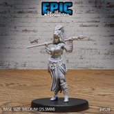 Lion Huntress 3D-printed model